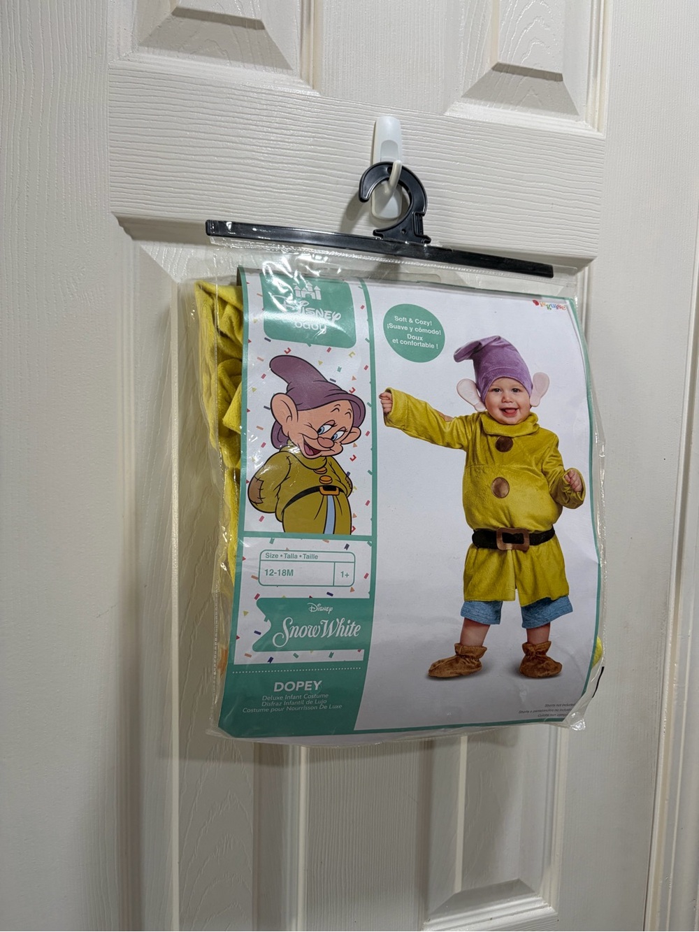 Disney Dopey Infant Costume Yellow & Purple (12-18M)
